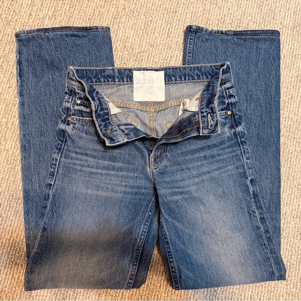 Mother Reifler Jeans After Midnight Wash size 24 - Picture 3 of 16
